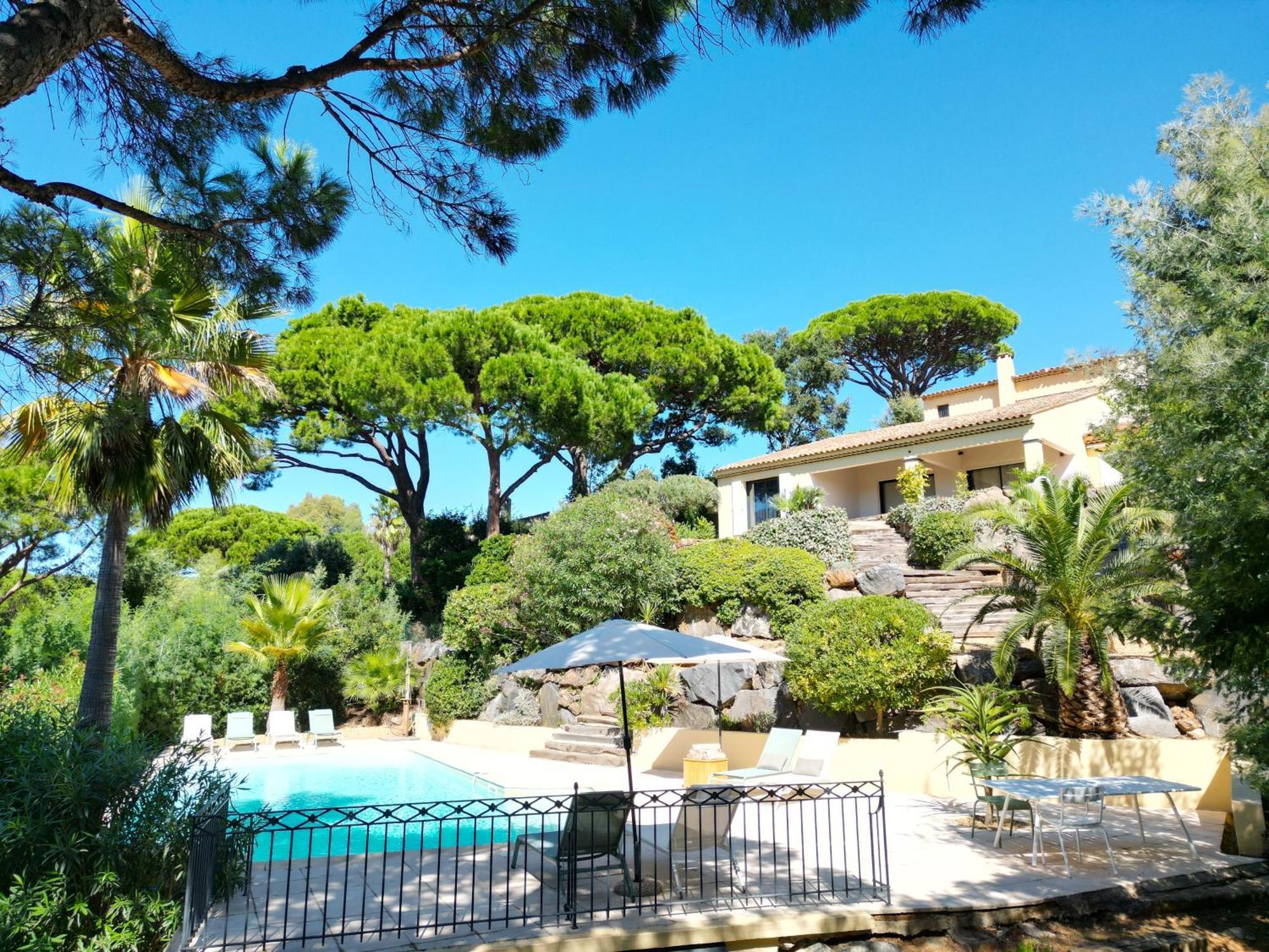 לה קרואה-ואלמר Villa Boca A Gigaro - Avec Vue Et Piscine Chauffee מראה חיצוני תמונה