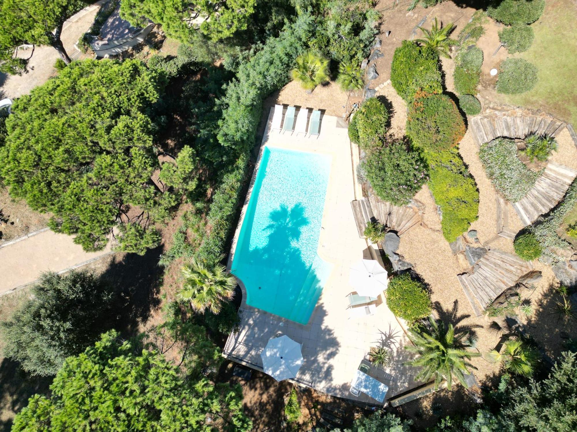 לה קרואה-ואלמר Villa Boca A Gigaro - Avec Vue Et Piscine Chauffee מראה חיצוני תמונה