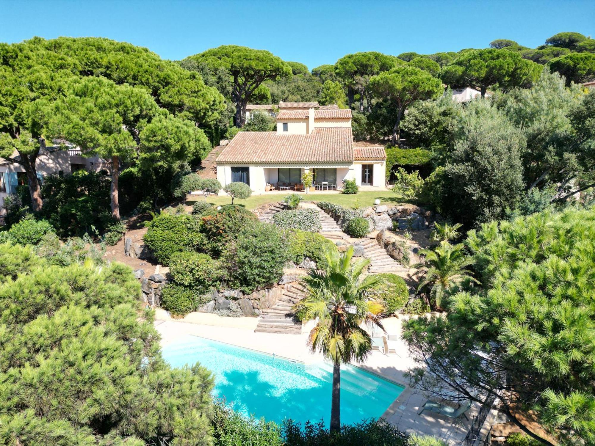 לה קרואה-ואלמר Villa Boca A Gigaro - Avec Vue Et Piscine Chauffee מראה חיצוני תמונה