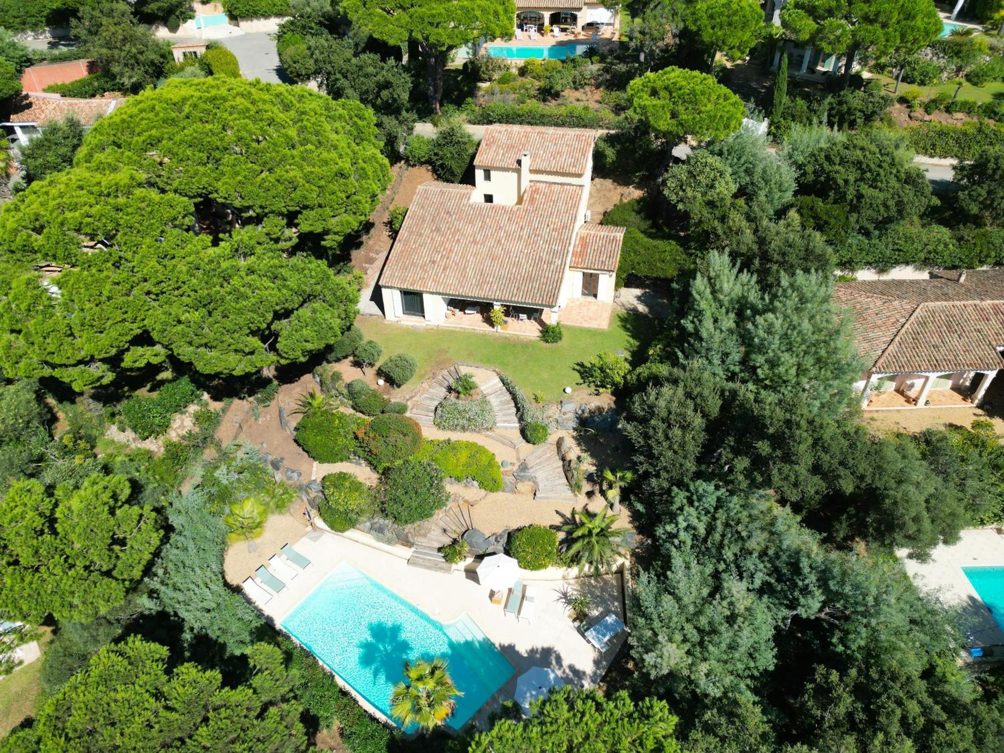 לה קרואה-ואלמר Villa Boca A Gigaro - Avec Vue Et Piscine Chauffee מראה חיצוני תמונה